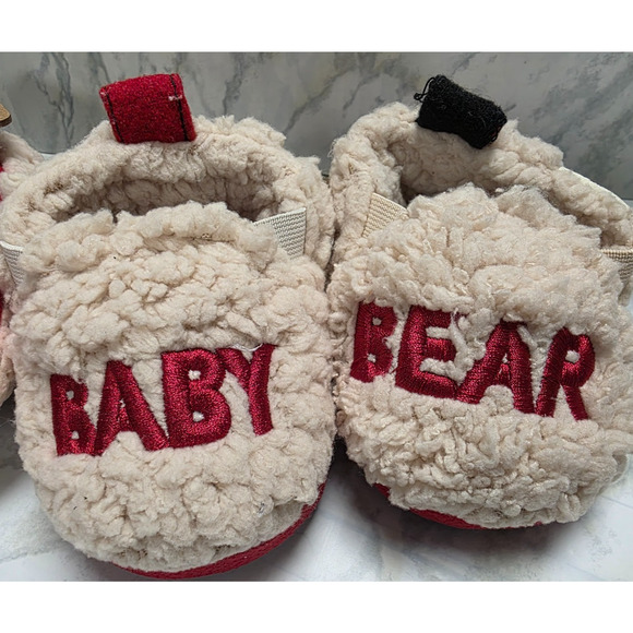 Dearforms Slippers, Babies/Toddlers, Memory Foam, 2 Pairs 3-9 Months, Non-Slip - Picture 3 of 12